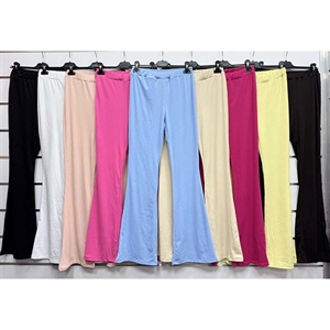 Legginsy dzwony damskie produkt Włoski