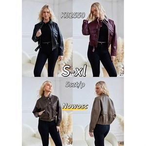 Kurtka skórzana damska  S-XL