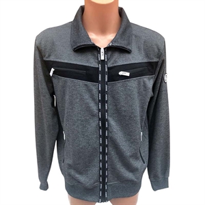 Bluza męska rozpinana na zamek bez kaptura  M-2XL