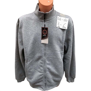 Bluza męska rozpinana na zamek bez kaptura  3XL-6XL