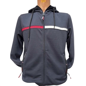 Bluza męska rozpinana na zamek z kapturem  M-2XL
