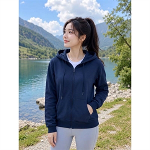 Bluza damska rozpinana na zamek z kapturem  S-XL