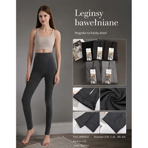 Legginsy bawełniane damskie Big Size  3XL-6XL