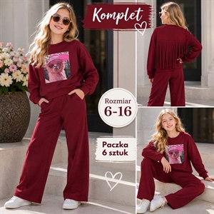Komplet dziewczęcy  6-16 lat