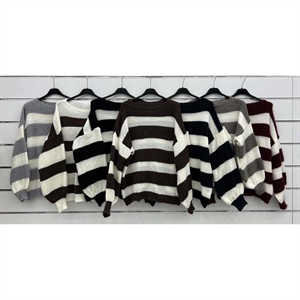 Sweter damski okrągły