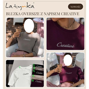 Bluzka damska produkt Polski  S/M-M/L-L/XL
