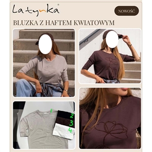 Bluzka damska produkt Polski  S/M-M/L-L/XL