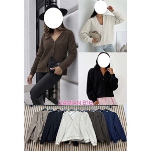 Sweter damski zapinany na guziki