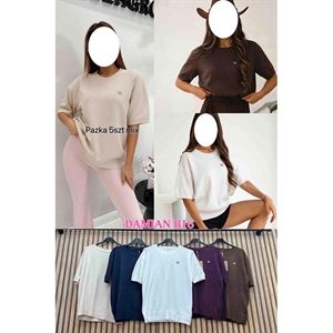 Sweter damski z krótkim rękawem