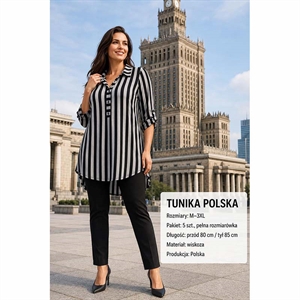 Tunika damska - produkt Polski M-3XL