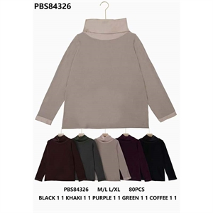 Sweter damski z golfem