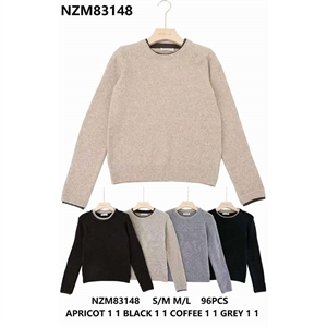 Sweter damski okrągły  S/M-M/L