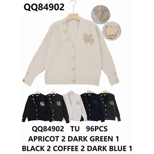 Sweter damski zapinany na guziki