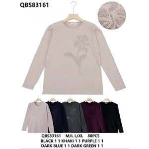 Sweter damski okrągły  M/L-L/XL