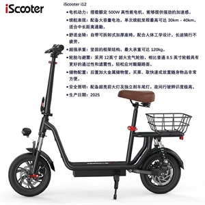 Hulajnoga iscooter i12