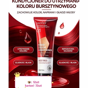 Kondycjoner do utrzymania koloru bursztynowego