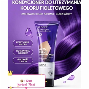 Kondycjoner do utrzymania koloru bursztynowego