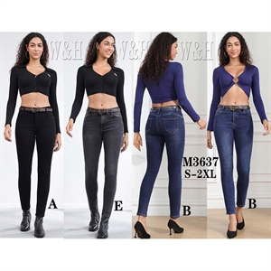 Jeansy damskie  S-2XL