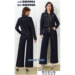 Komplet jeansowy damski  XS-XL