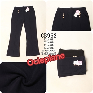 Spodnie Damskie Ocieplane 2XL-6XL