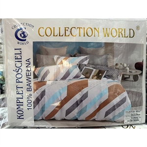 Komplet pościel COLLECTION WORLD 3cz 160x200cm