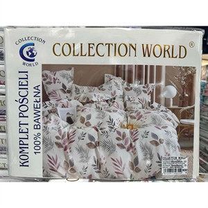 Komplet pościel COLLECTION WORLD 3cz 160x200cm