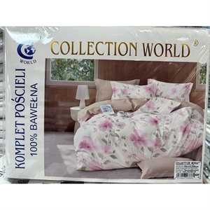 Komplet pościel COLLECTION WORLD 3cz 160x200cm