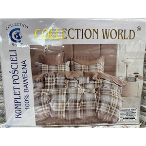 Komplet pościel COLLECTION WORLD 3cz 160x200cm