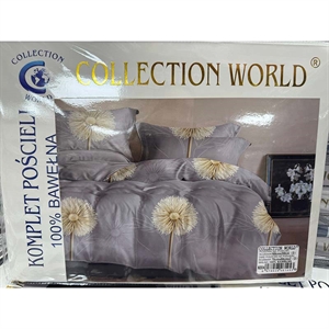 Komplet pościel COLLECTION WORLD 3cz 160x200cm