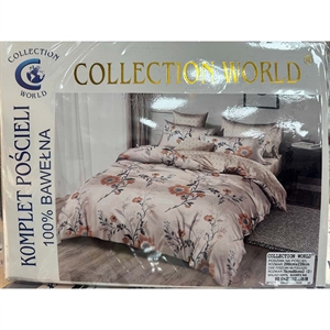 Komplet pościel COLLECTION WORLD 3cz 200x220cm
