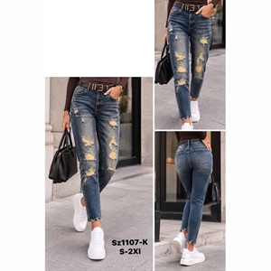 Jeansy damskie  S-2XL