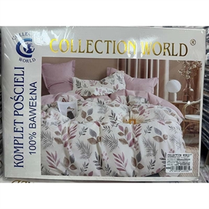 Komplet pościel COLLECTION WORLD 3cz 180x200cm