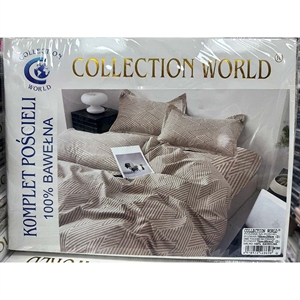 Komplet pościel COLLECTION WORLD 3cz 180x200cm