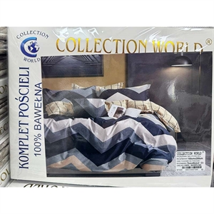 Komplet pościel COLLECTION WORLD 3cz 180x200cm
