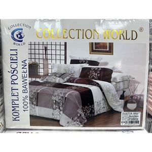 Komplet pościel COLLECTION WORLD 3cz 180x200cm