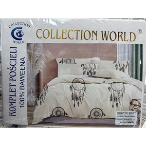 Komplet pościel COLLECTION WORLD 3cz 180x200cm