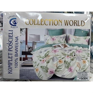 Komplet pościel COLLECTION WORLD 3cz 180x200cm