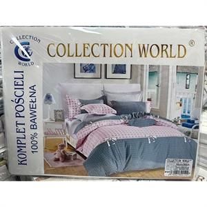 Komplet pościel COLLECTION WORLD 3cz 180x200cm