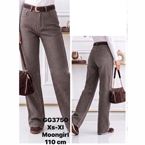 Jeansy z cekinami  XS-XL