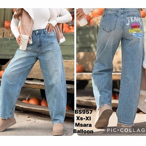 Jeansy damskie Msara  XS-XL