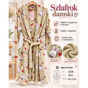 Szlafrok damski  M-2XL