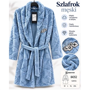 Szlafrok męski  M-2XL
