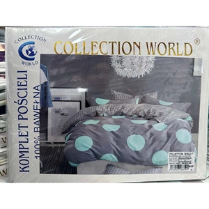 Komplet pościel COLLECTION WORLD 3cz 180x200cm
