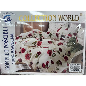Komplet pościel COLLECTION WORLD 3cz 200x220cm