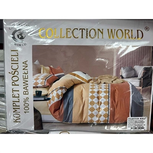 Komplet pościel COLLECTION WORLD 3cz 200x220cm