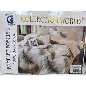 Komplet pościel COLLECTION WORLD 2cz 140x200cm