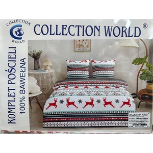 Komplet pościel COLLECTION WORLD 2cz 140x200cm