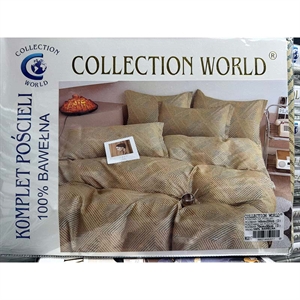 Komplet pościel COLLECTION WORLD 2cz 140x200cm