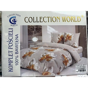 Komplet pościel COLLECTION WORLD 2cz 140x200cm