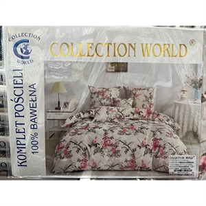 Komplet pościel COLLECTION WORLD 2cz 140x200cm